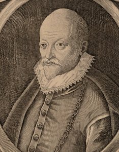 Portræt af komponisten Roland de Lassus 1532-1 af Nicolas III de Larmessin