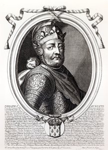 Philip Augustus II (1165-1223) Konge af Frankrig, fra 