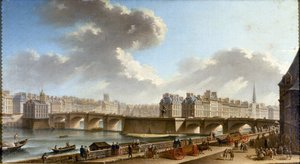 Pont-Neuf og byen, set fra Quai de Conti, 1772.