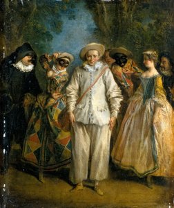 Skuespillerne i Commedia dell