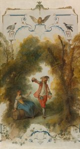 The Vineyard, ca. 1723-27 (olie på lærred) af Nicolas Lancret