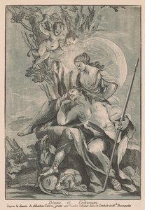 Diana og Endymion af Nicolas LeSueur