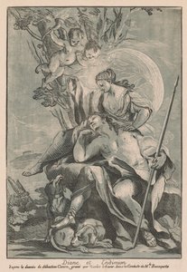 Diana og Endymion. af Nicolas LeSueur