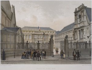 Palais des Beaux-Arts, Paris, illustration fra 