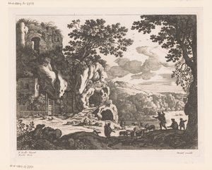 Cephalus en Procris af Nicolas Perelle