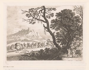 Venus og Adonis af Nicolas Perelle