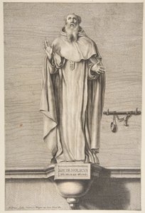 Sankt Peter Nolscus.n.d. af Nicolas Pitau