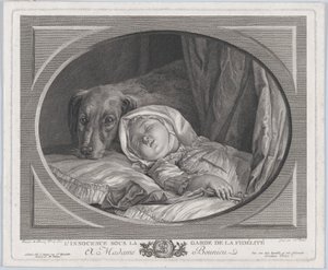 Uskyld bevogtet af troskab, 1761-1831., 1761-1831. af Nicolas Ponce