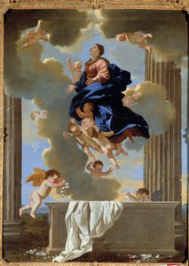 Antagelsen af Jomfrumaleriet af Nicolas Poussin af Nicolas Poussin