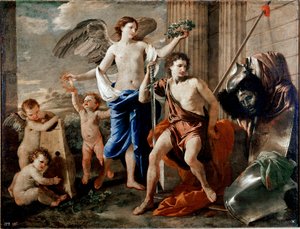 Davids triumf. Maleri af Nicolas Poussin af Nicolas Poussin