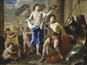 Davids triumf af Nicolas Poussin