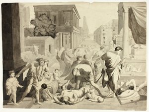 Ashdod-pesten af Nicolas Poussin