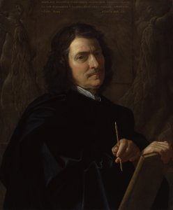 Selvportræt af Nicolas Poussin