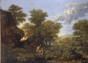 Forår eller Jordens paradis af Nicolas Poussin