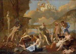Floraens rige af Nicolas Poussin