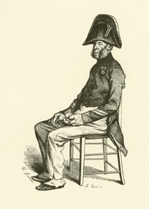 Pensionisten (gravering) af Nicolas Toussaint (after) Charlet