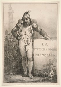 Frontispice til serien La Vieille Armee Francaise af Nicolas Toussaint Charlet