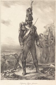 Fransk Let Infanteri, Rifleman af Nicolas Toussaint Charlet