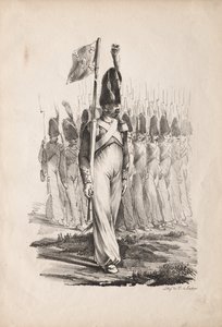 Militære kostumer: Carabiners Sargent, General Guide af Nicolas Toussaint Charlet