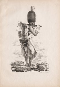 Militære kostumer: Infanteri Sapper af Nicolas Toussaint Charlet