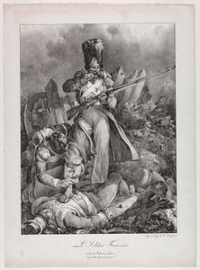 Den franske soldat af Nicolas Toussaint Charlet