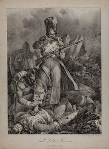 Den franske soldat af Nicolas Toussaint Charlet