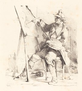Skiltemaleren af Nicolas Toussaint Charlet