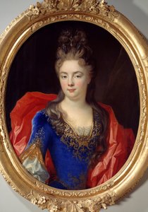 Portræt af Anne Genevieve af Levis Ventadour, prinsesse af Rohan (f. 1673) Maleri af Nicolas de Largilliere (1656-1746) af Nicolas de Largillière