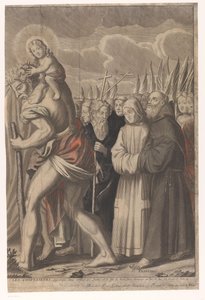 Kristi triumftog med gamle og nye testamente figurer Jesu Kristi triumf (titel på objekt)