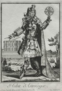 Fantasifulde kostumer: Astrologens kostume, ca. 1690.