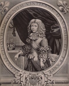 Louis af Frankrig, Grand Dauphin, som barn i det 17. århundrede 1894