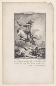 Canto 22, Stanza 86, fra Orlando Furioso, 1772., 1772.