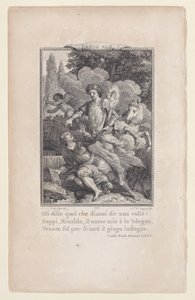 Canto 42, værelse 64, fra Orlando Furioso, 1774., 1774.