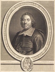 Nicholas Perfekt af Nicolas de Poilly after Claude Lefebvre