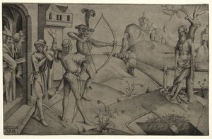 Kongesønnerne skyder på deres døde fædres krop, 1495-1504.