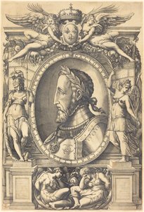 Henri II, konge af Frankrig af Nicolaus Beatrizet