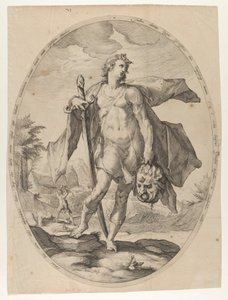 David fra Helte og heltinder i Det Gamle Testamente, ca. 1597., ca. 1597. af Nicolaus Braeu