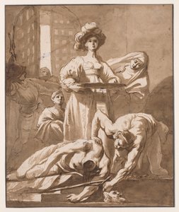 Salome med Johannes Døberens Hoved af Nicolaus Knüpfer