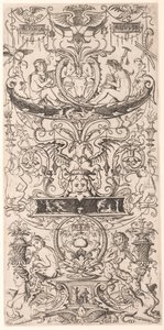 Ornamentpanel påskrevet "Victoria Augusta"