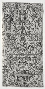 Ornamentpanel: Mars, God of Battles af Nicoletto da Modena