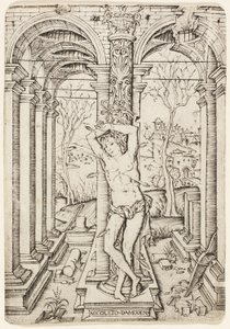 Sankt Sebastian af Nicoletto da Modena