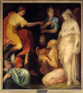 Scipio "s continence. After his victory in the Punic War Scipio the Africandani