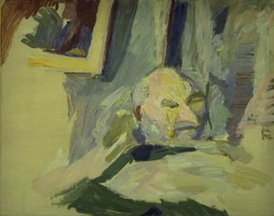 Selvportræt af Niels Larsen Stevns