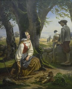 Kirsten Svendsdatter Finds the Gold Horn at Gallehus on 20 July 1639