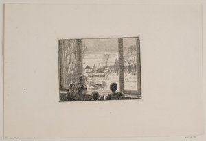 Børnene ved vinduet af Niels Skovgaard