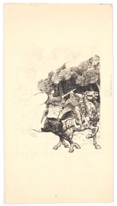 Roland og Olivers duel af Niels Skovgaard