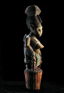 Yoruba House Post (træ)