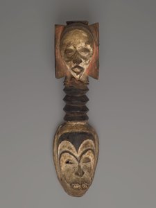 Okorossia maske, Igbo (træ, pigment)