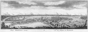 Udsigt over Nevyansk Jernværk, 1769. af Nikita Fyodorovich Chelnakov