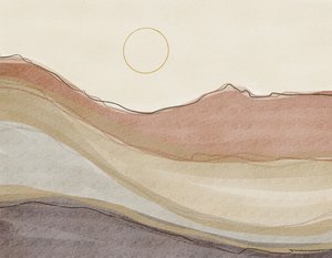 Boho-ørkenlandskab af Nikita Jariwala
